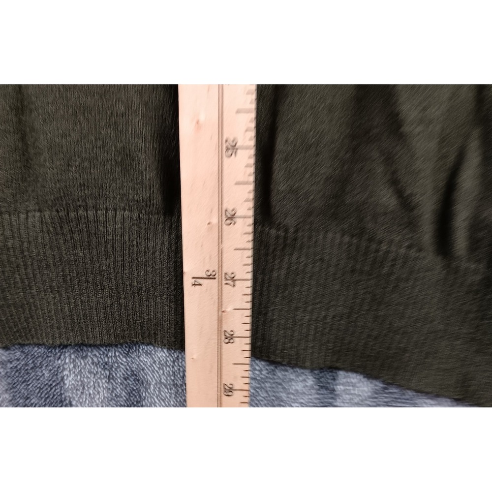 Charles Tyrwhitt Men's XL V-Neck Sweater 95% Cotton 5% Cashmere Olive Green - Picture 6 of 6